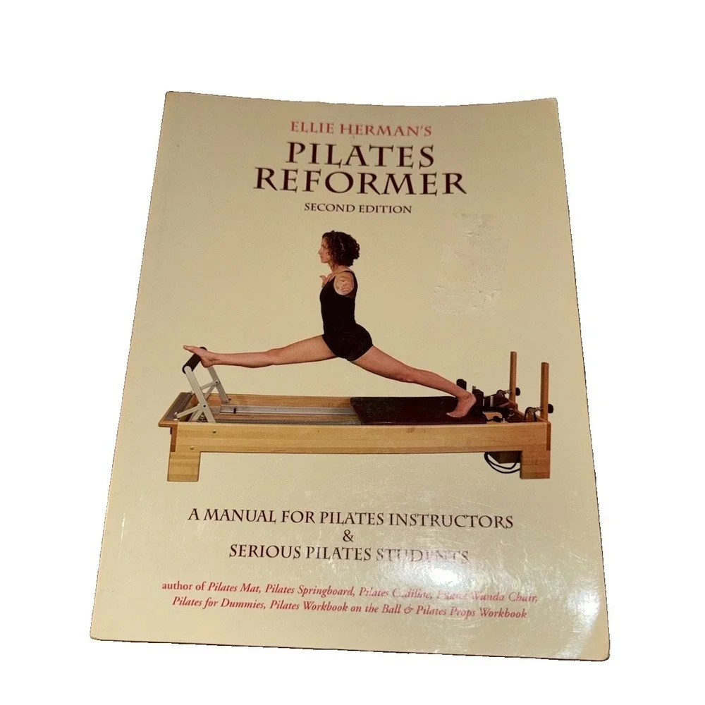 Ellie Herman Ellie Herman's Pilates Reformer 3rd Ed Paperback Manual Pilates
